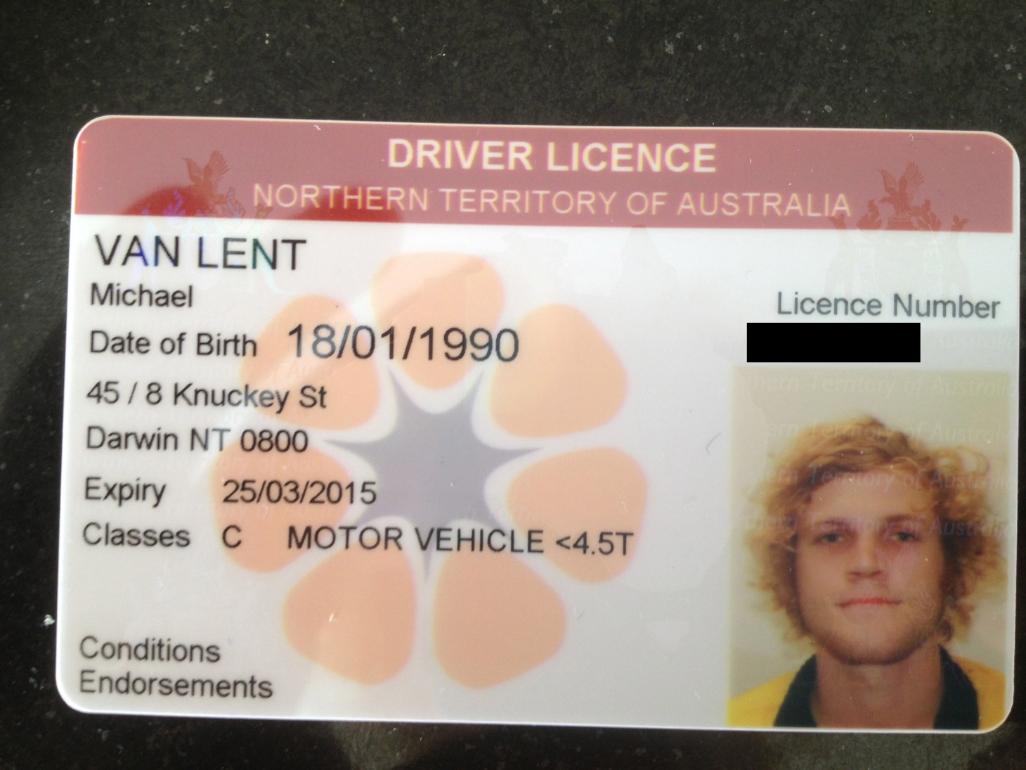 T license. Australia Driver License. Australian Driver License. Australia Driving License.